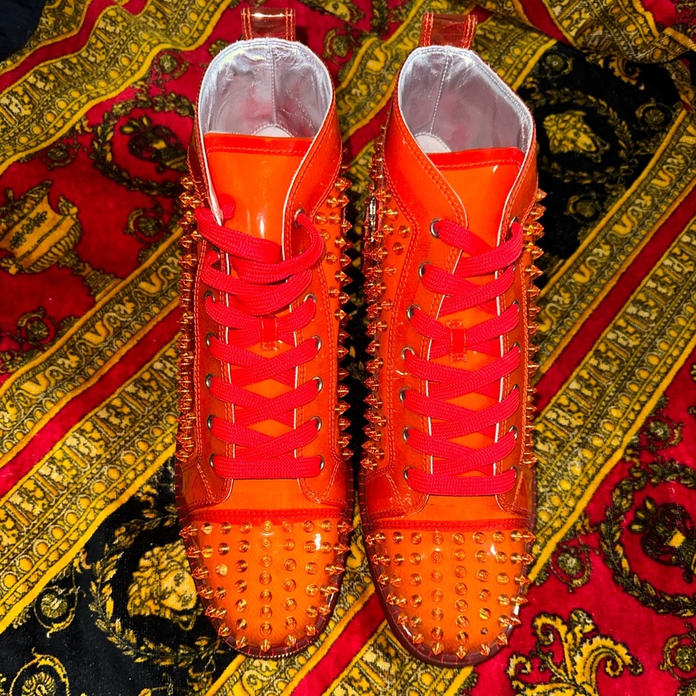 Christian Louboutin pvc hightop